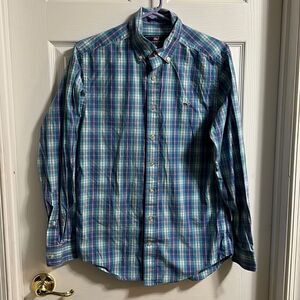 Vineyards Vines size small mens plaid dress shirt.